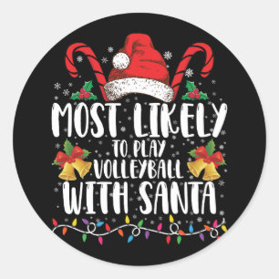 Sticker Rond Plus susceptible de jouer au volley-ball avec la f