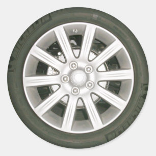 Sticker Rond Pneu automatique/Roue