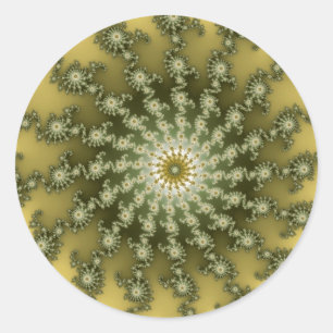 Sticker Rond Point central - Fractal