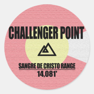 Sticker Rond Point Challenger