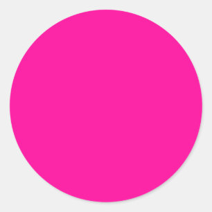 Sticker Rond Point Ou Cercle Rose Clair