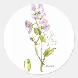 Sticker Rond pois doux