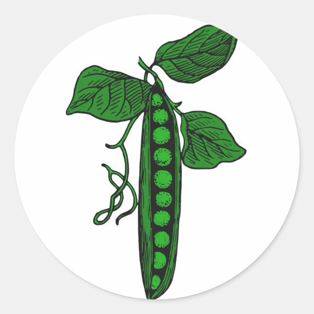 Sticker Rond Pois en pois (Devant)