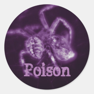 Sticker Rond poison