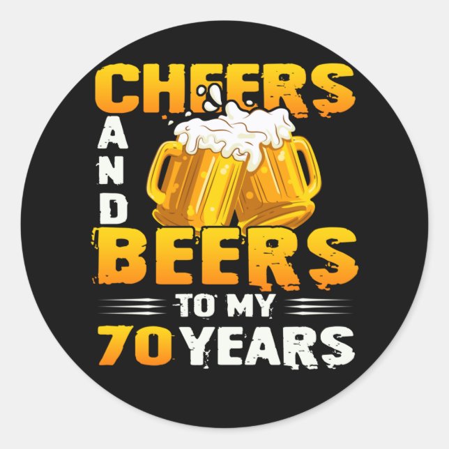 Sticker Rond Poison de Cheers And Beers (Devant)