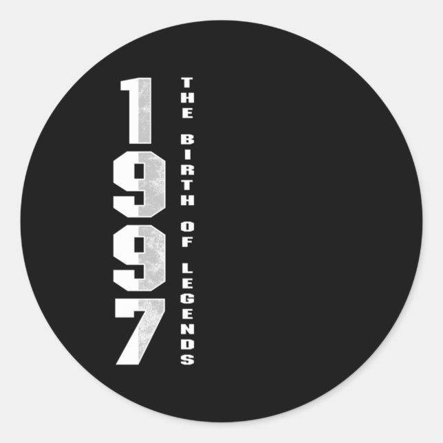 Sticker Rond Poison du Birth Of Legends 1997 (Devant)