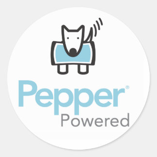 Sticker Rond Poivrier alimenté