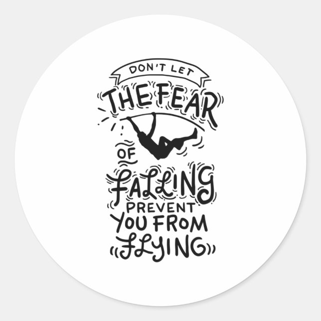 Sticker Rond Pole vault Pole vaulting (Devant)