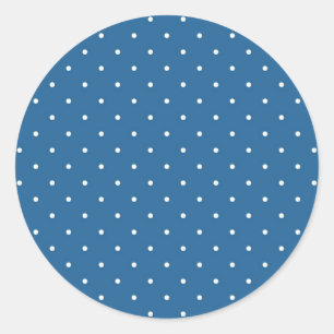 Sticker Rond Polka dot
