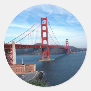 Sticker Rond Pont de San Francisco