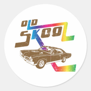 Sticker Rond Pontiac GTO 1967