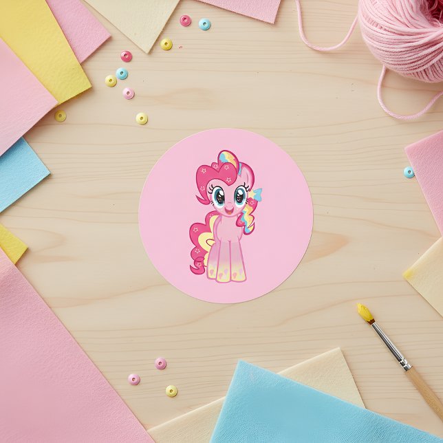 Sticker Rond Pony (Créateur téléchargé)