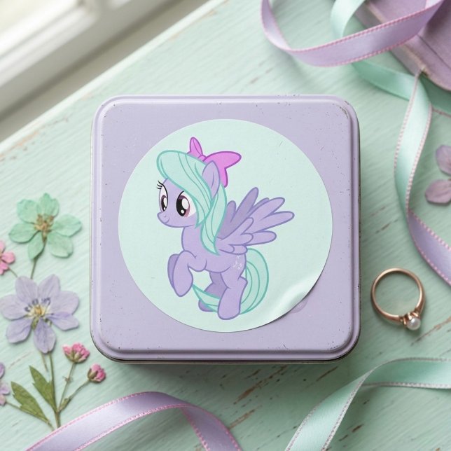 Sticker Rond Pony (Créateur téléchargé)