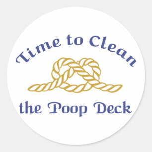 Sticker Rond Poop Deck