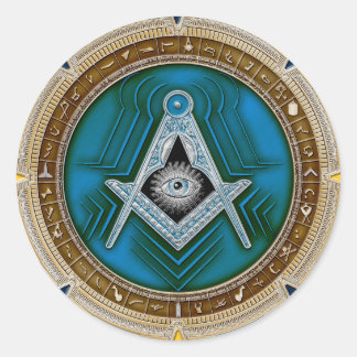 Sticker Rond Portail