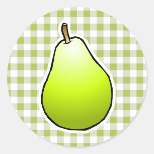 Sticker Rond Porte verte douce