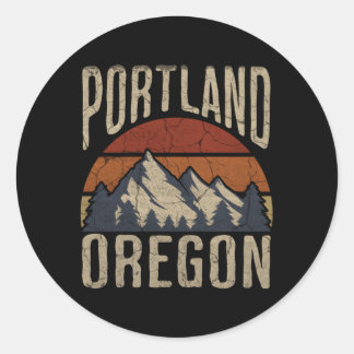 Sticker Rond Portland