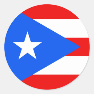 Sticker Rond Porto Rico