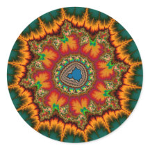 Poster Fractal Mandelbrot Vert