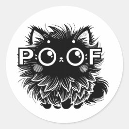 Sticker Rond Pot