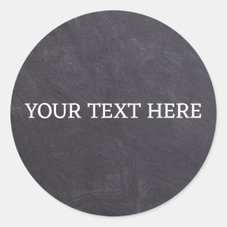 Sticker Rond Pot de Épice Tableau Noir Classique Rond Cercle