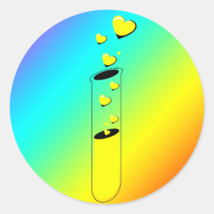 Sticker Rond potion amour