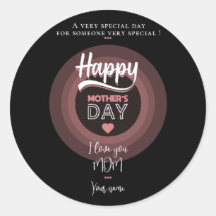 Sticker Rond Pour quelqu'un de très spécial