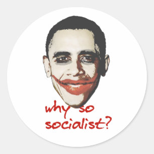 Sticker Rond Pourquoi si rouge