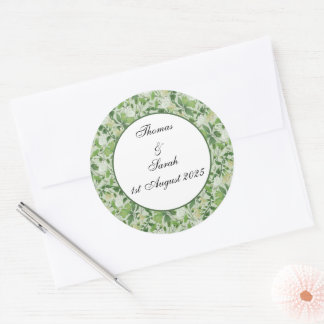 Sticker Rond prairie victorienne