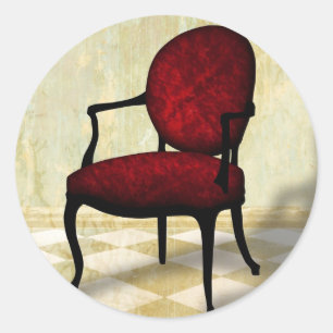 Sticker Rond Présidence royale
