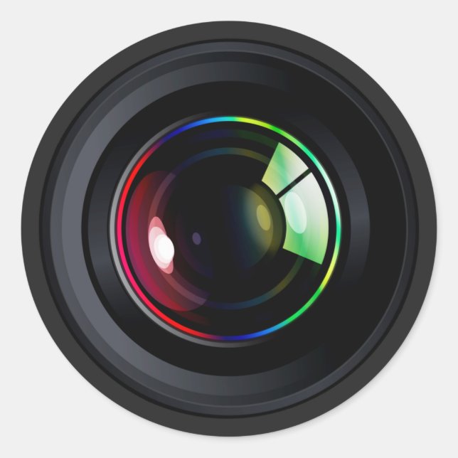 STICKER ROND PRÊTS POUR APPAREIL PHOTO (Devant)