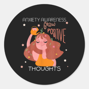 Sticker Rond Prévention du suicide - Sensibilisation à la santé