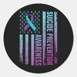 Sticker Rond Prévention Suicide Prévention Prévention Suicide N
