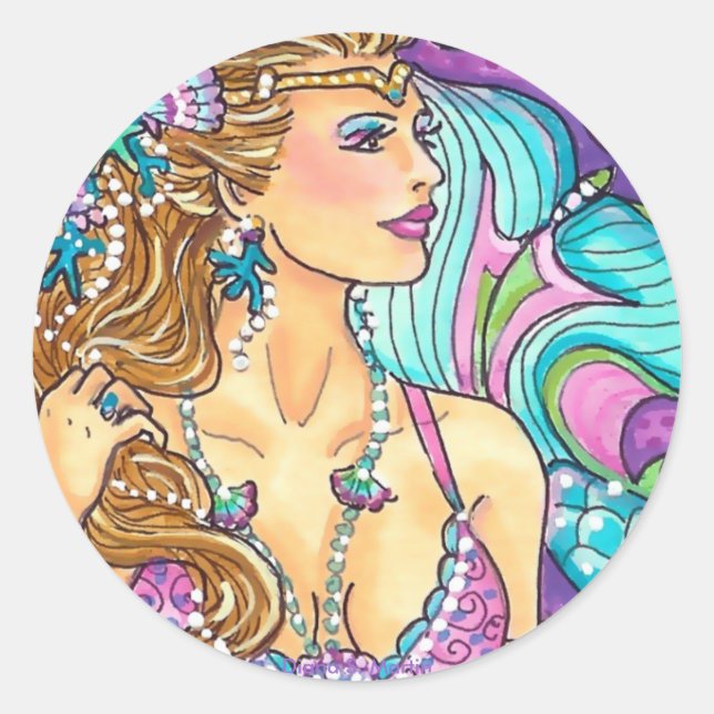 Sticker Rond Prima Donna (Devant)