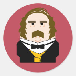 Sticker Rond Prince Albert