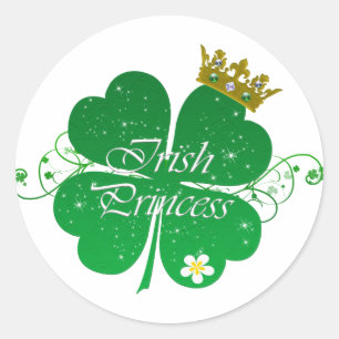 Sticker Rond Princesse d'Irlande