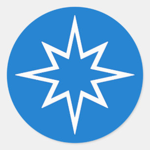 Sticker Rond Principauté de Tir Righ Populace Badge