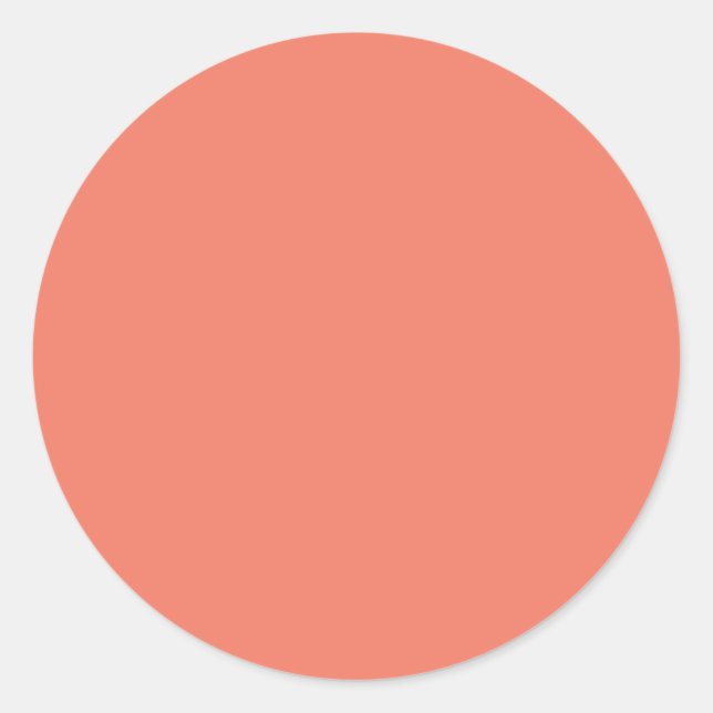 Sticker Rond Printemps été couleur rose rose (Devant)
