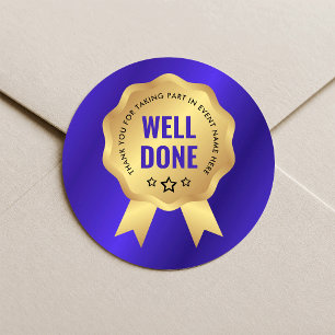 Sticker Rond Prix de l'événement pour étudiant en entreprise Ba