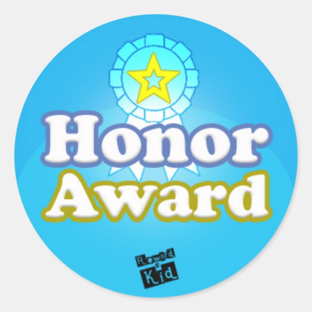 Sticker Rond Prix d'honneur (série de 20) (Devant)