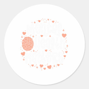 Sticker Rond Problèmes De Santé Les Femmes Mettent Fin À La Mal
