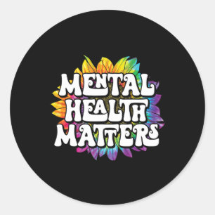 Sticker Rond Problèmes de santé Maladie cérébrale Médecin de sa