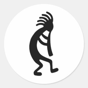 Sticker Rond Produits et designs Kokopelli !
