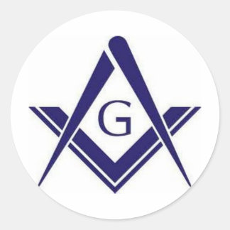 Sticker Rond Produits "G" maçonniques