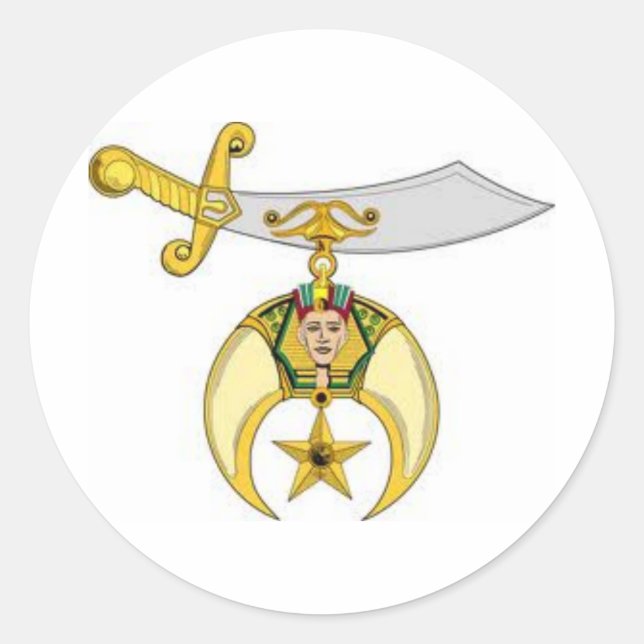 Sticker Rond Produits Shriners (Devant)