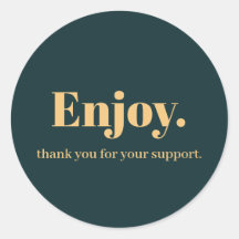 Profitez de la conception de l'autocollant profess