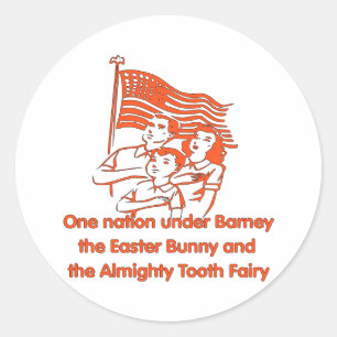 Sticker Rond Promesse athée