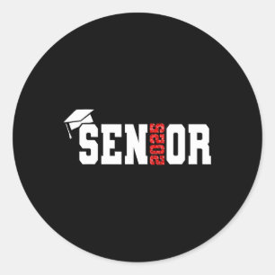 Sticker Rond Promotion 2025 Terminale 2025 Rentrée Scolaire 202