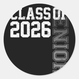 Sticker Rond Promotion 2026 Terminale 2026 Remise Des Diplômes