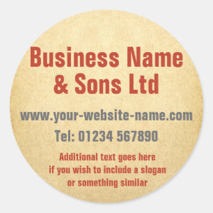 Sticker Rond Promotion commerciale